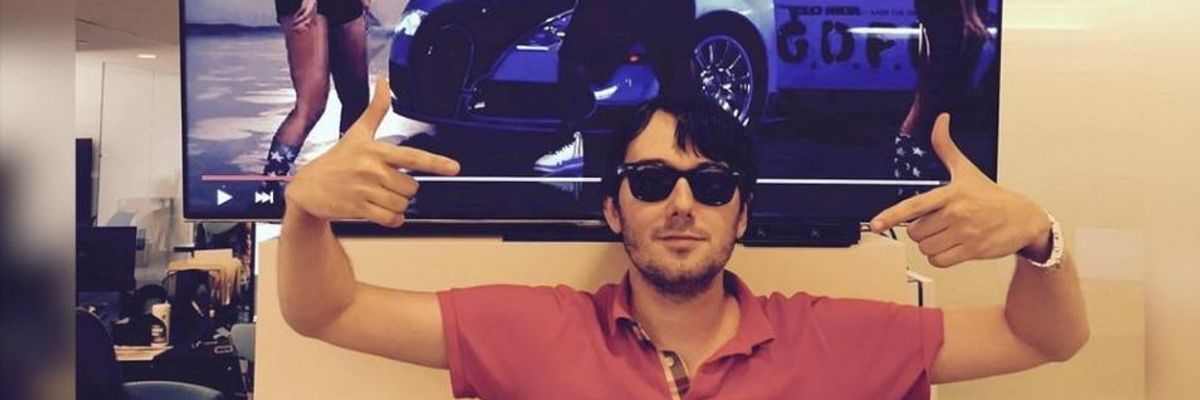 Martin Shkreli: My Person of the Year