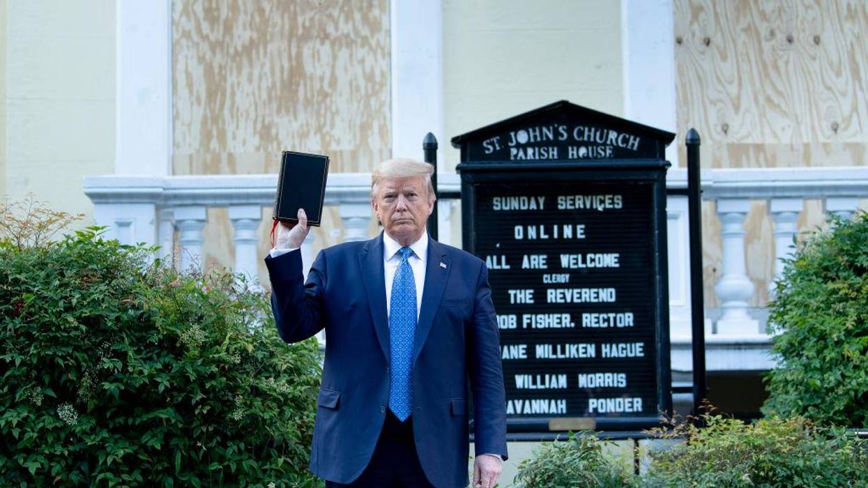 Keep the Good Book Closed, Trump Says. We Say, Open It and Resist!