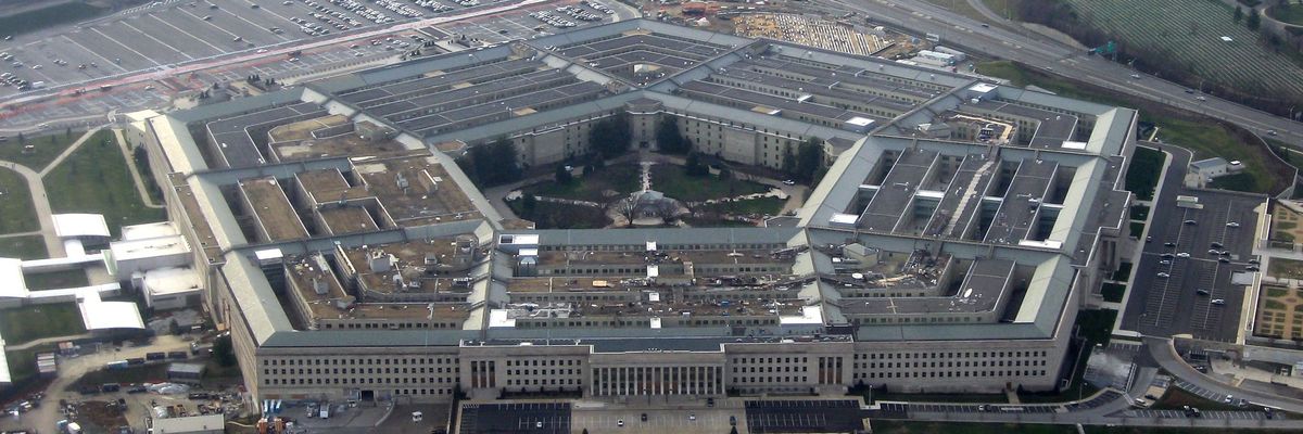 The Pentagon seen from above