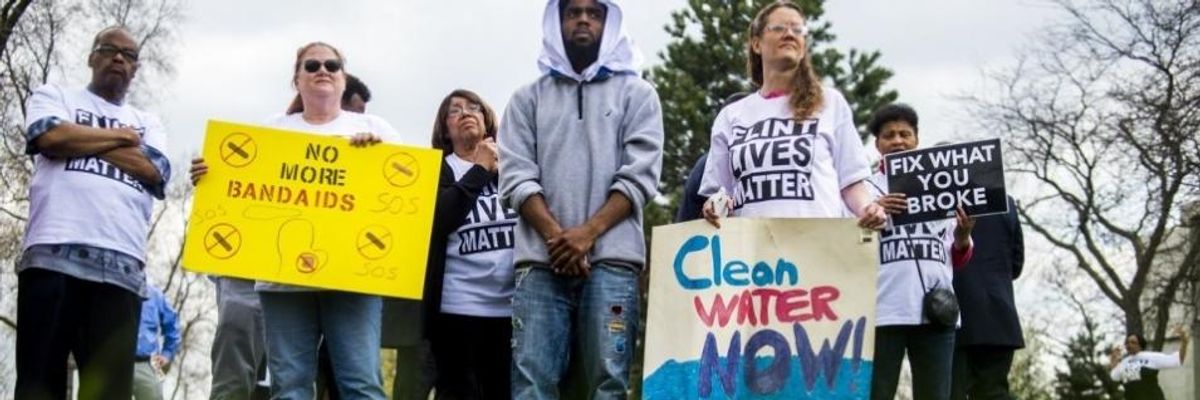 Critical Flint Aid Held Hostage as Congressional Showdown Looms