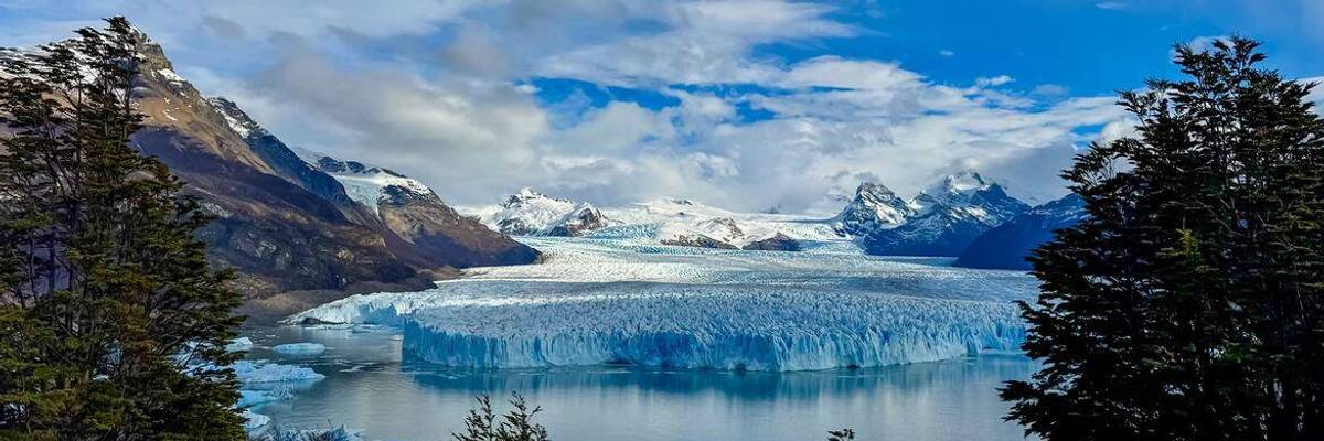 The Perito Moreno Glacier is located in El Calafate, Argentina.