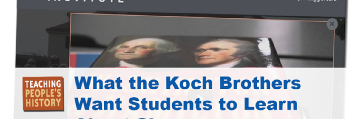 What the Koch Brothers Want Students to Learn About Slavery