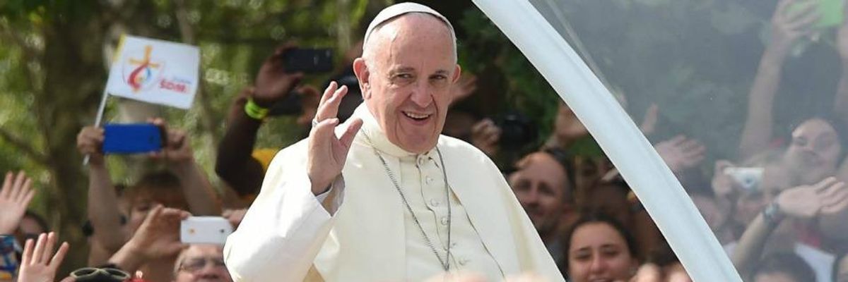 Pope Francis: Capitalism is 'Terrorism Against All of Humanity'