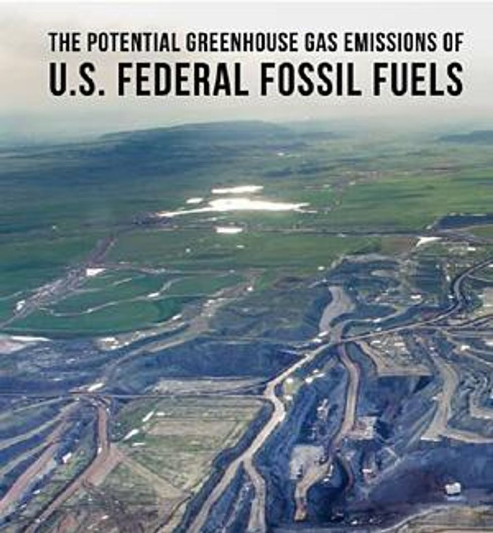 The Potential Greenhouse Gas Emissions of U.S. Federal Fossil Fuels
