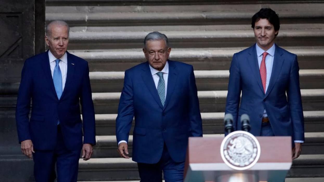 The presidents of of the United States, Joe Biden and Mexico, Andres Manuel Lopez Obrador; and the Prime Minister of Canada, Justin Trudeau