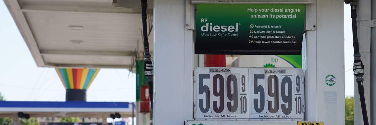 'Can't Message That Away': GOP Frets as Trump Administration Desperately Spins Record-High Diesel Prices