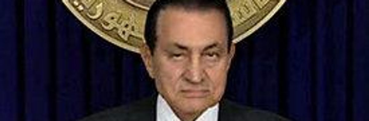 Mubarak Refuses to Stand Down, Crowds Erupt in Fury