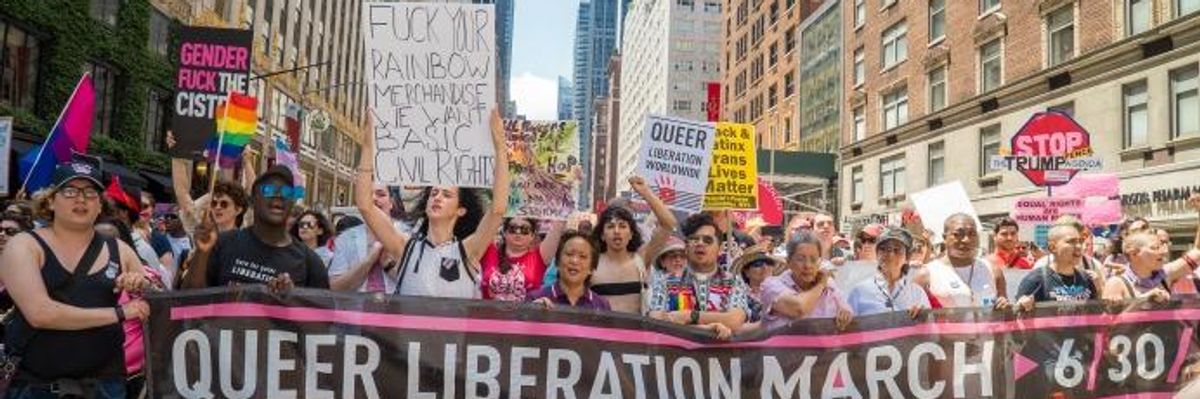 Rejecting 'Rainbow Capitalism' of Pride Parade, Thousands March for Queer Liberation in NYC