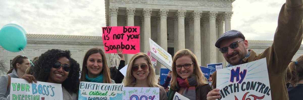 'Hands Off My Birth Control': Activists Demand US Supreme Court Protect Women's Health