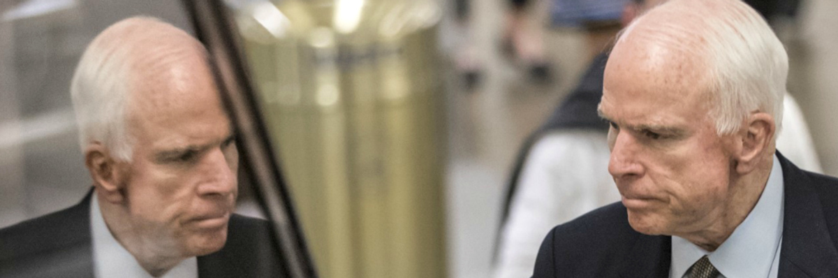 WaPo Worships Principled, Humanitarian McCain That's Never Existed