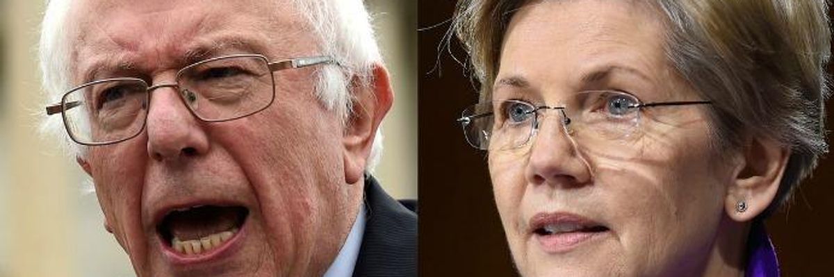 In Live Q&A, Sanders and Warren Discuss 'Disastrous' GOP Healthcare Plan