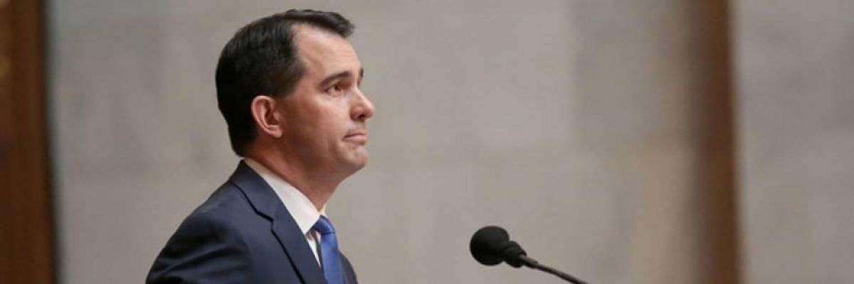 Wisconsin's GOP Scheme to Keep Scott Walker as Zombie Governor