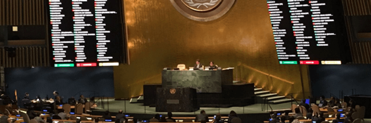 As Trump Saber-Rattles, Most of World Vows to Push Total Nuke Ban in New Year