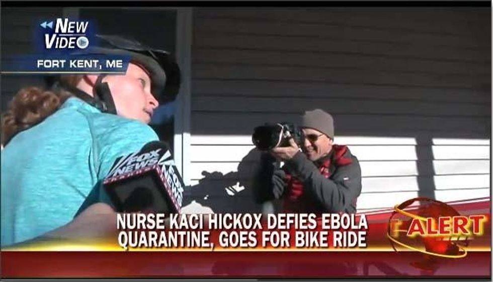 The returning healthcare worker was subjected to political and media demands for medically unnecessary restrictions.