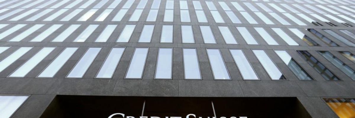 Credit Suisse: Big Crimes Become Big Business