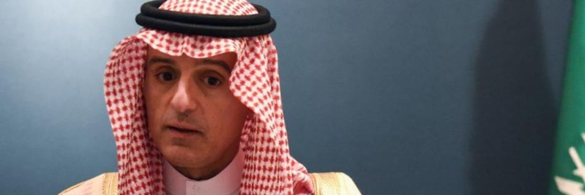 Right on Cue, Saudi Foreign Minister Uses Trump's Remarks to Legitimize Kingdom's Denials About Khashoggi Murder