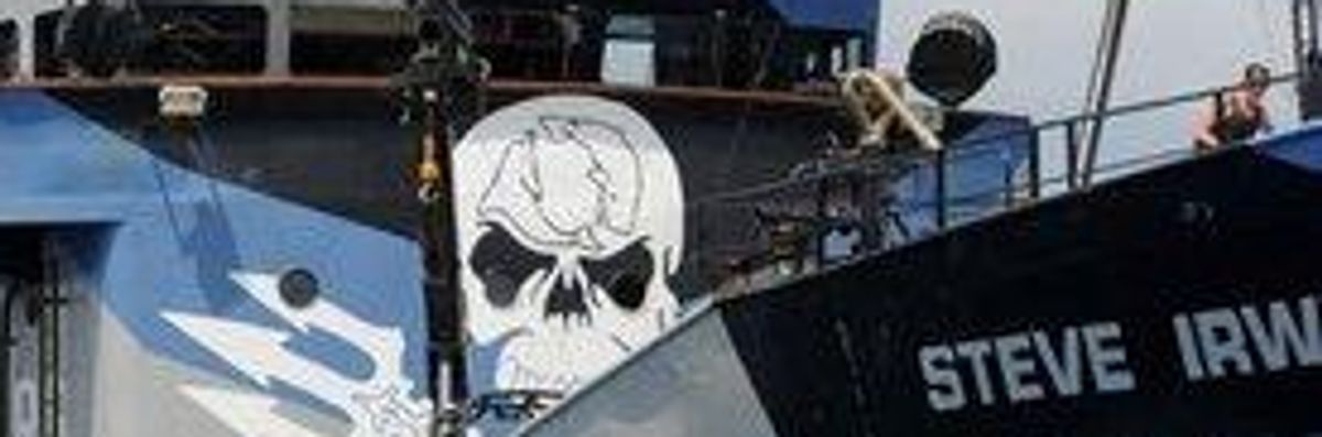 Sea Shepherd Captain Hands Over Reins With Interpol Looking On