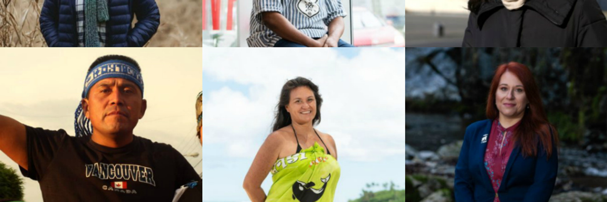 "Great Collection of #KeepItInTheGround Leaders" Awarded This Year's Goldman Prize