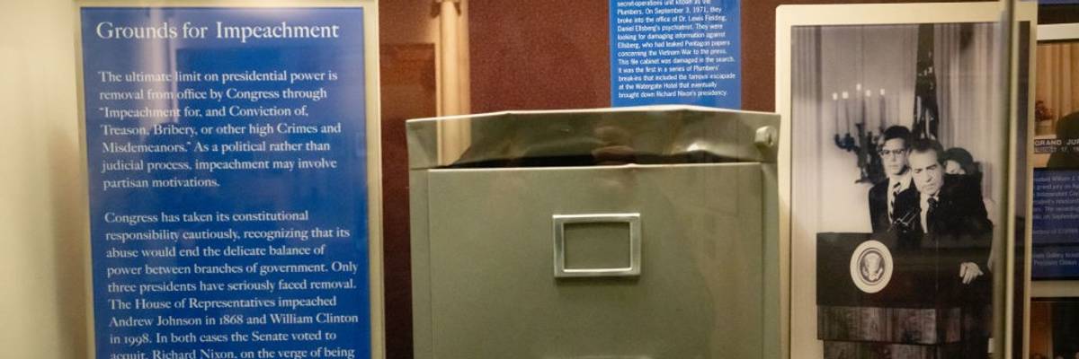 Smithsonian Erased Trump From Impeachment Display Following 'Content Review' By White House