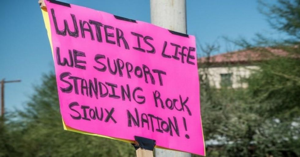 The Standing Rock Sioux tribe says the Dakota Access pipeline threatens its sovereignty, drinking water, and sacred sites. (Photo: Paulann Egelhoff/flickr/cc)