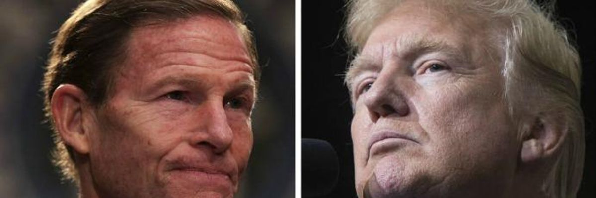 Trump vs. Blumenthal and the Ironies of Opportunism