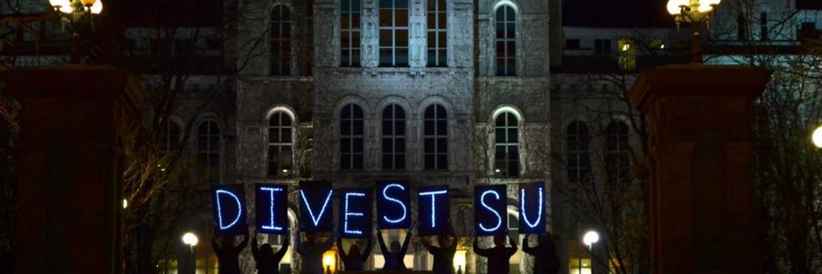 In Another Divestment Victory, Syracuse University Goes Fossil Free