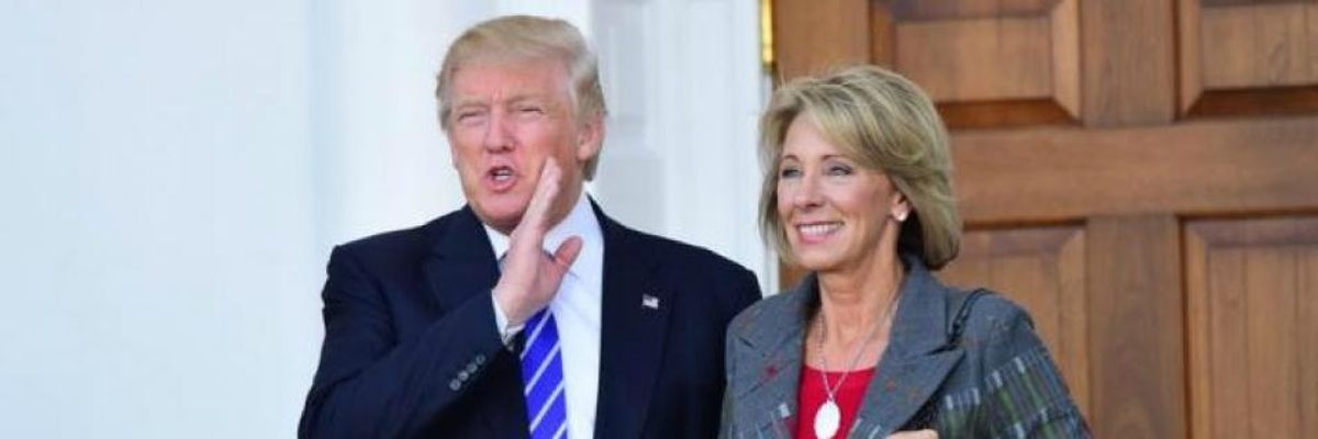 Remember When Betsy DeVos Said 'Dreamers' Shouldn't Worry About The Trump Administration?