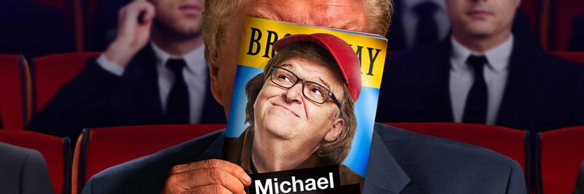 Trump Trolls Michael Moore; Moore Fights Back