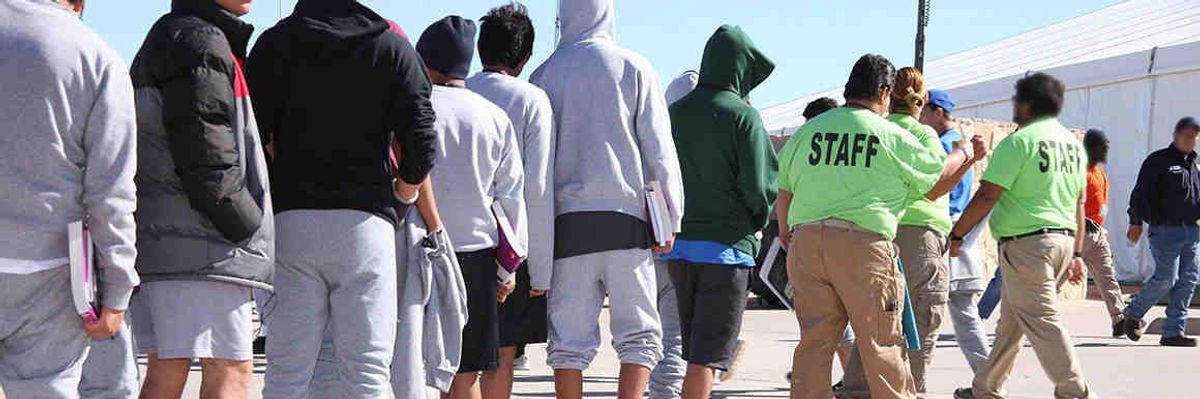 Warehousing Immigrant Children in the Texas Desert