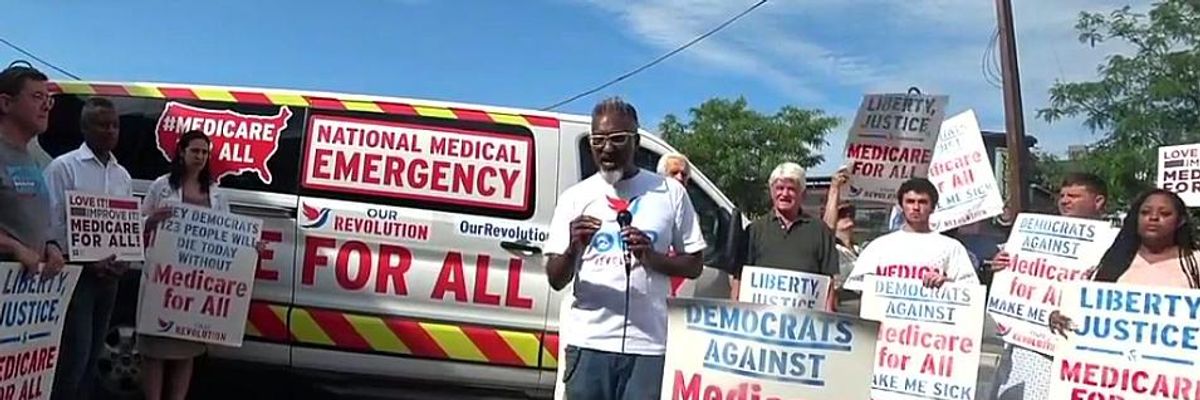 'Democrats Against Medicare for All Make Me Sick': Steny Hoyer First Target of National Emergency Ambulance Tour