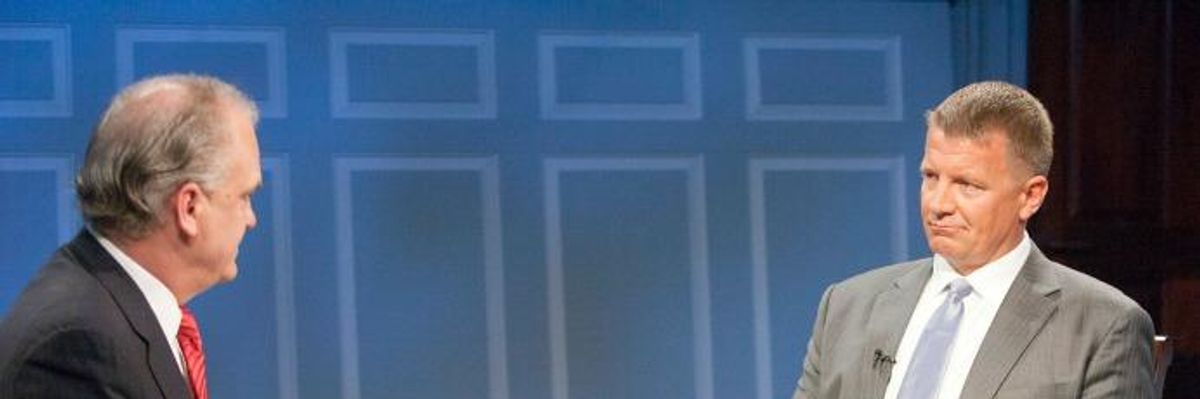 'Lunacy': Trump Aides Sought Afghanistan Advice From Notorious War Profiteers