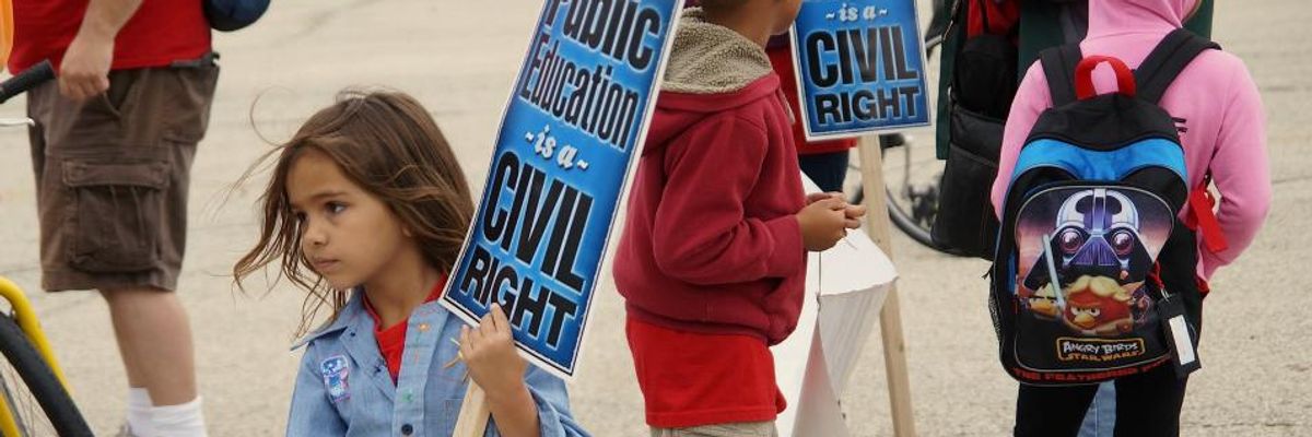 DeVos' Solution to Mass School Shootings? Scrap the Rules Designed to End Discrimination Against Students of Color