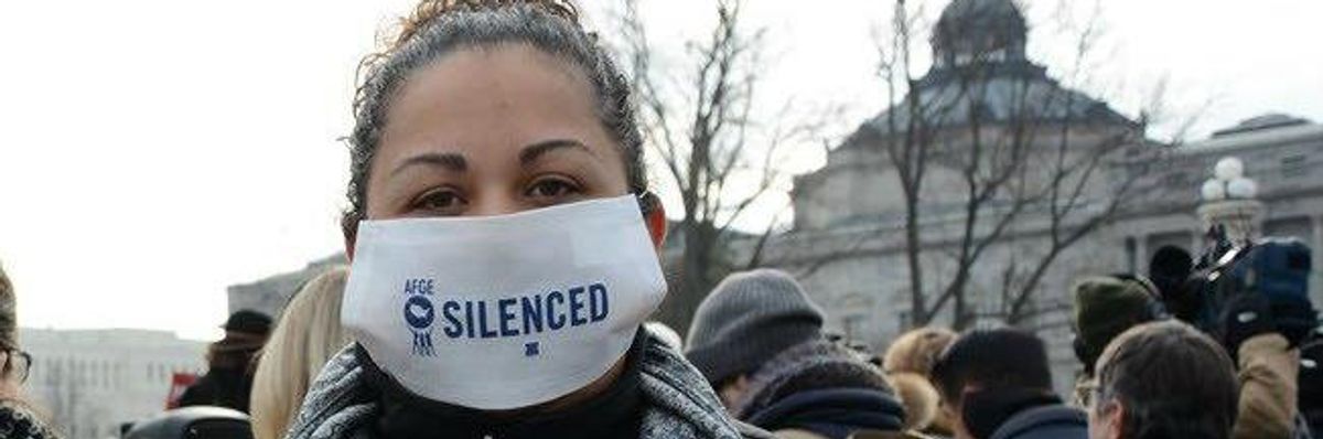 Union Accuses Federal Agency of "Chilling" Government Workers' Speech by Barring Any Talk of Trump Impeachment