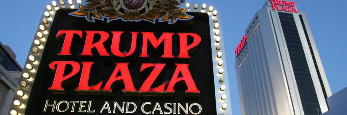 'Great, Now Do Mar-A-Lago!': Atlantic City's Trump Plaza Razed to the Ground