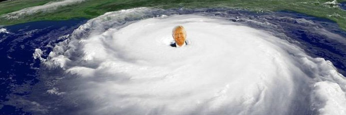 The Destruction Left By Hurricane Trump