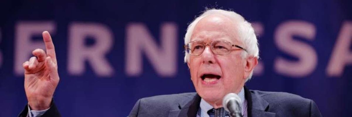 Sanders Rips 'Desperate' Right-Wingers for Taking His Tax Bill Comments 'Completely Out of Context'