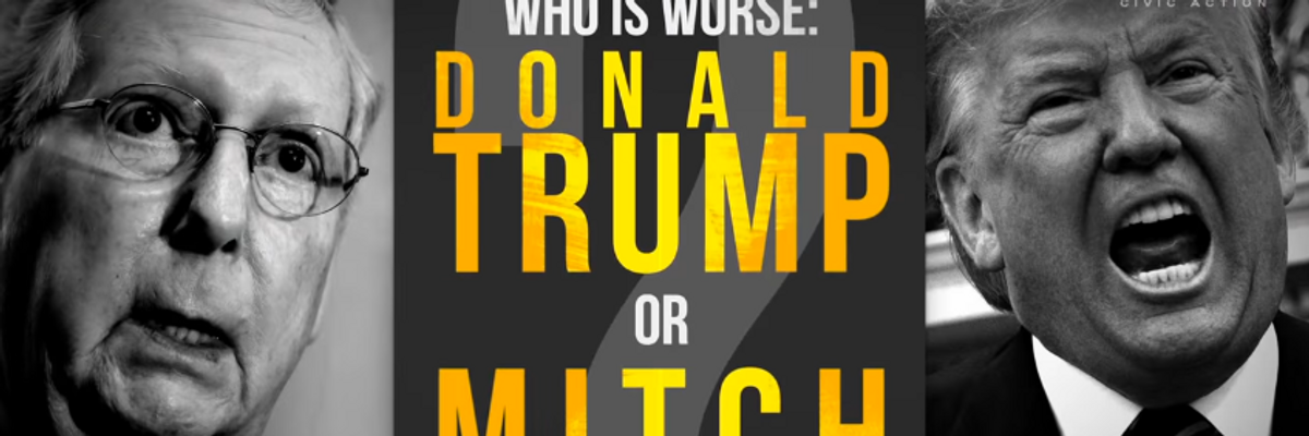 Who Is Worse: Donald Trump or Mitch McConnell?
