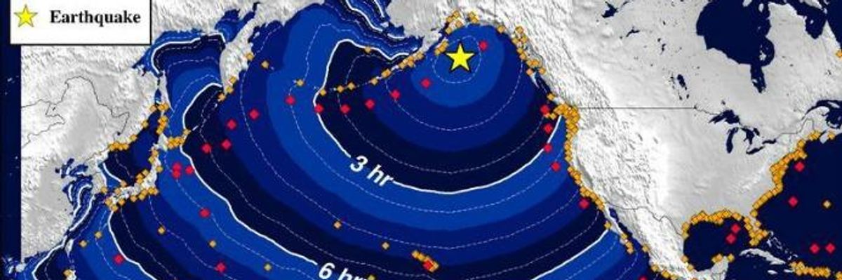 Tsunami Warning for West Coast Canceled After 7.9 Earthquake in Alaska