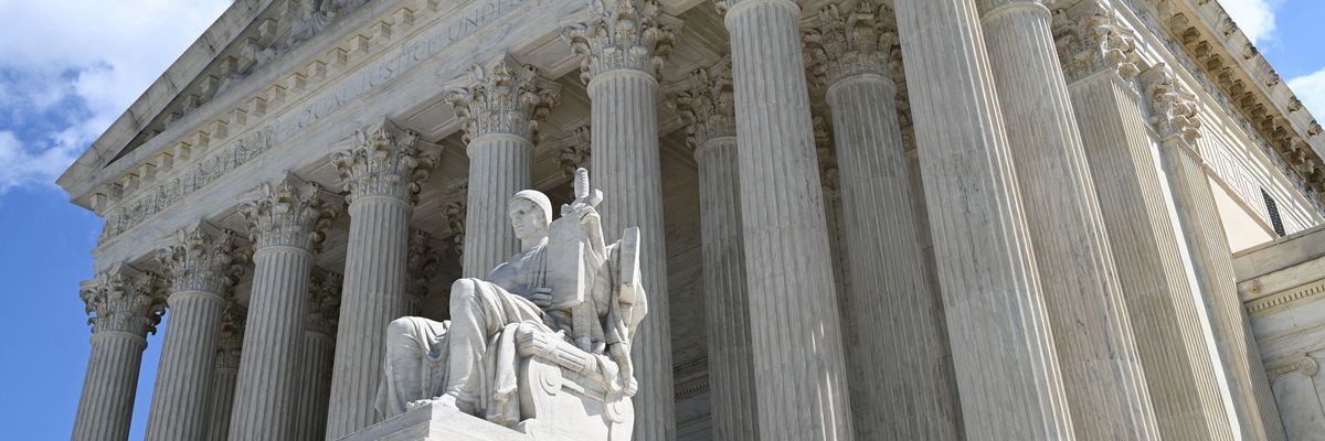 The U.S. Supreme Court is seen in Washington, D.C. on April 23, 2023.