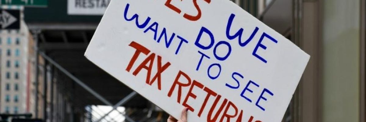 US Supreme Court Denies Trump's 'Shameful' Effort to Block Release of His Tax Returns