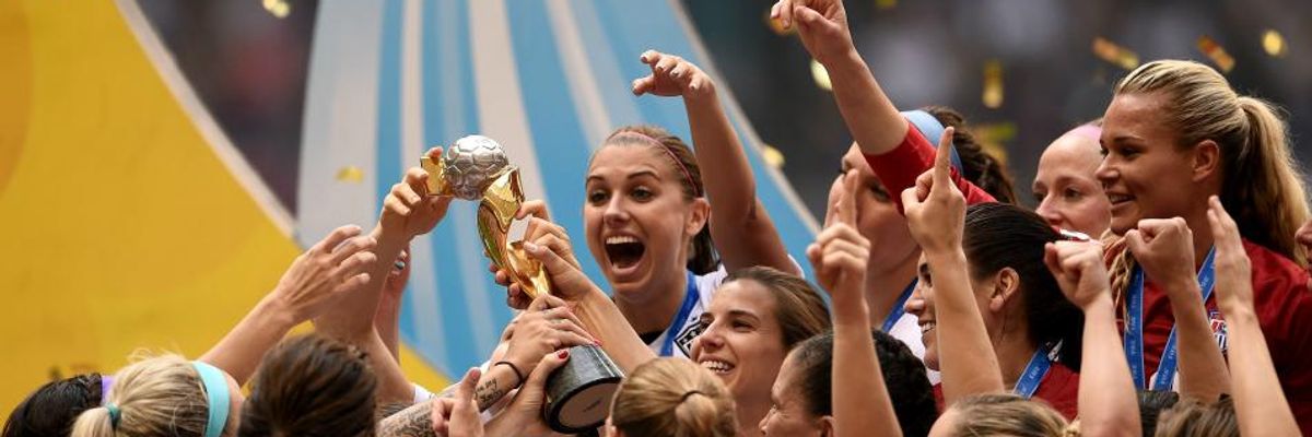 'We Deserved to Be Paid Equally': Reigning Women's World Cup Champions Sue US Soccer Over Gender Discrimination