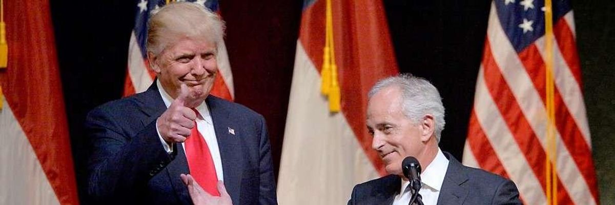 Corker's Proposal Hands Trump A Dangerous, Open-Ended War Authorization