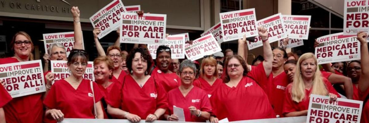 To See Who Stands With People Over Lobbyists, Progressive Campaign Pressures Democrats to Quickly Hold Vote on Medicare for All