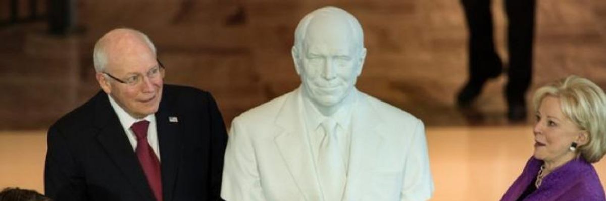 The US Government Just Literally Put Dick Cheney on a Pedestal