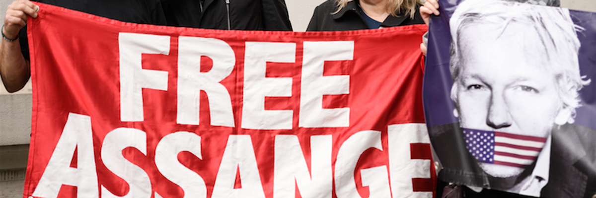 The Prosecution of Julian Assange Calls for the Public's Defense of Free Speech