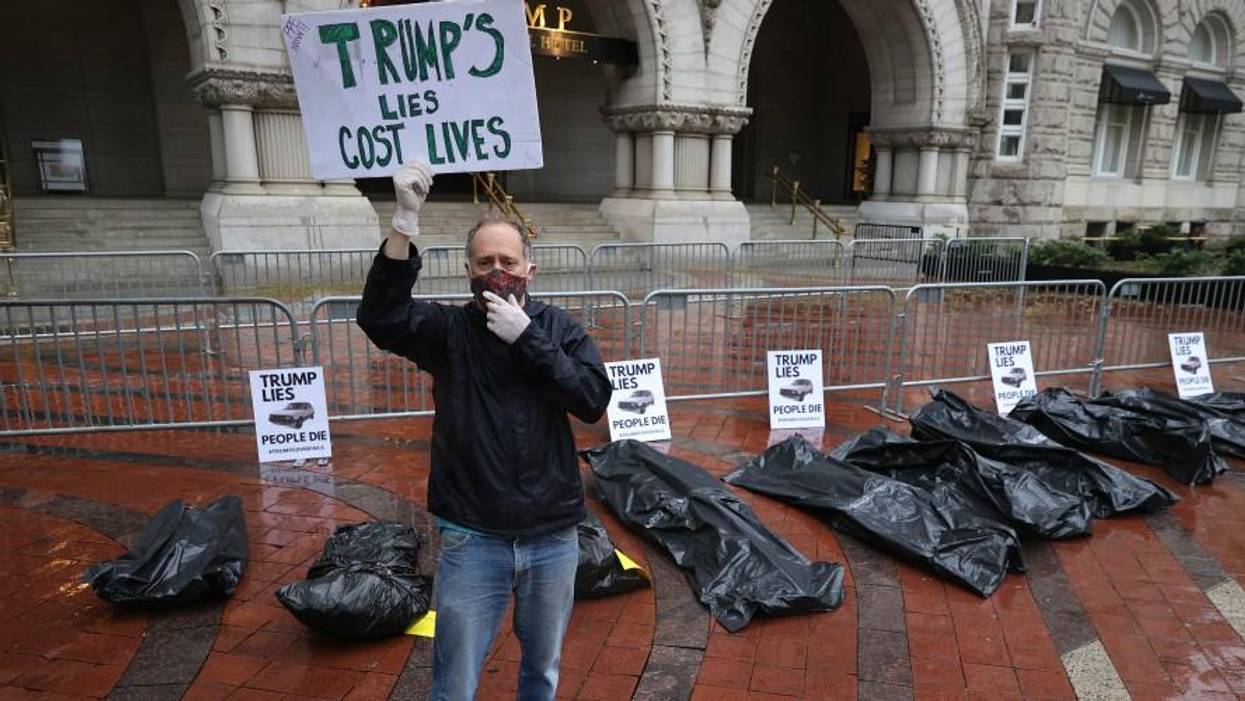 Trump's Resignation Would Save Countless American Lives. You Could Even Call It a Blessing From God