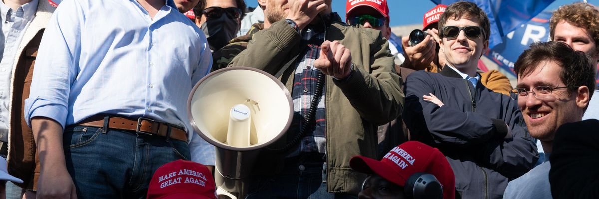 The white Christian nationalists get together