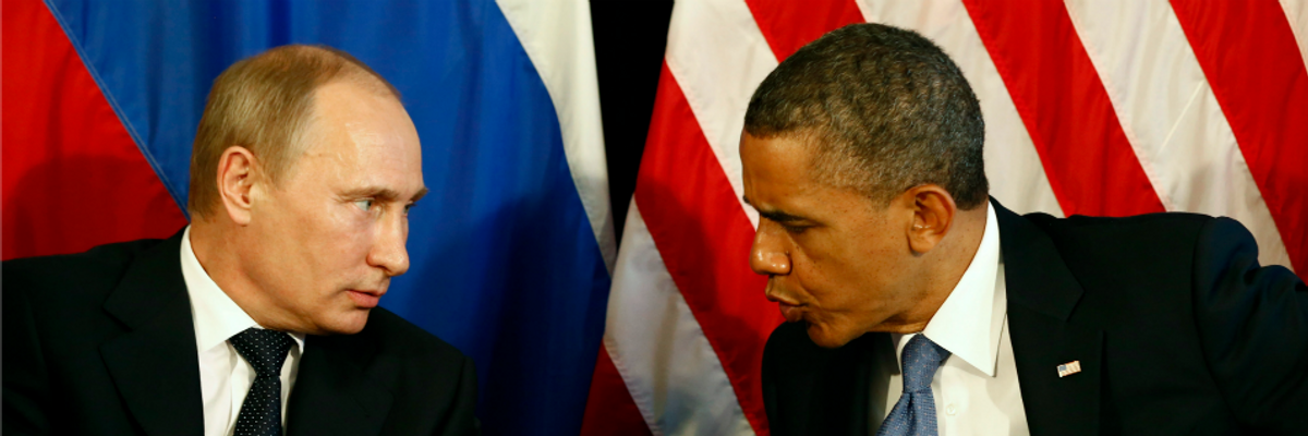 Obama's Flak Demeans Putin's Posture