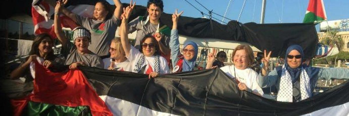 The Women's Boat to Gaza Activists Are Free and Undeterred