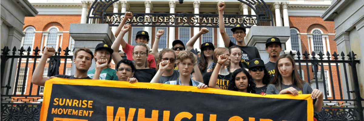 Warren, Markey, and Pressley to Join Launch of Sunrise Movement's 250-City Road to a Green New Deal Tour